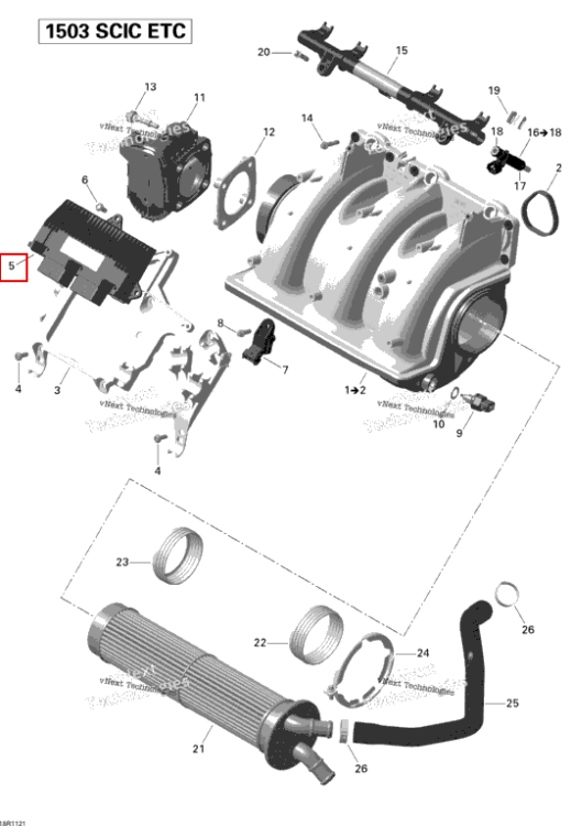 Electronic коробка International Sea-Doo GTX 215 (2012) (420666329)