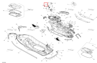 Кнопка Sea-Doo RXT (2016) (291002726)
