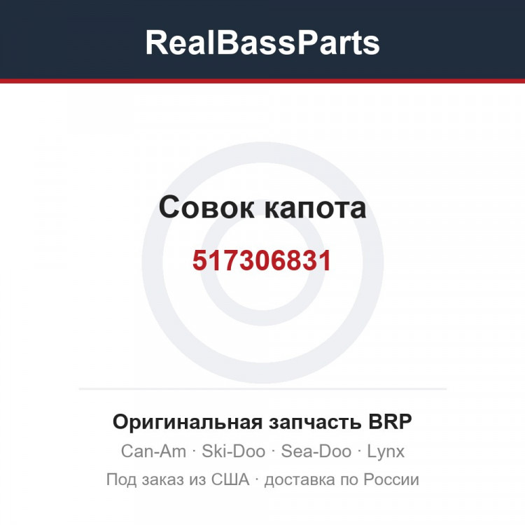 517306831 Совок капота