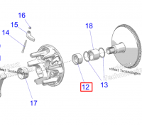 5145271 Проставка Polaris