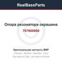 707800800 Опора резонатора окрашена