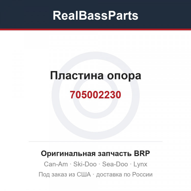 705002230 Пластина опора