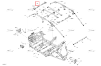 Legion красный передний поперечный Member включает 420 to 420 a1 j Can-Am Maverick MAX Turbo RR XRS Smart Shock (2024) (705211513)