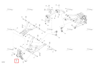 Правый задний поворотный кулак Can-Am Outlander 4x4 XT 1000R (2025) (706004298)
