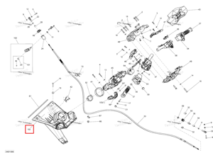 Steerin опора в сборе Sea-Doo 277001894