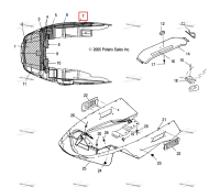FOIL TAPE 12 X12 Polaris Widetrak LX (2006) (5811458)