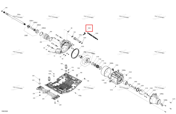 Rotary клапан Sea-Doo RXT-X 300 (2023) (271002148)