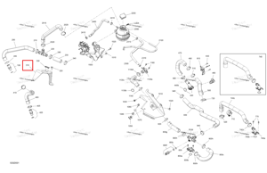 Насос опора Ski-Doo 509001419