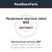 250100037 Прорезные круглые гайки M38