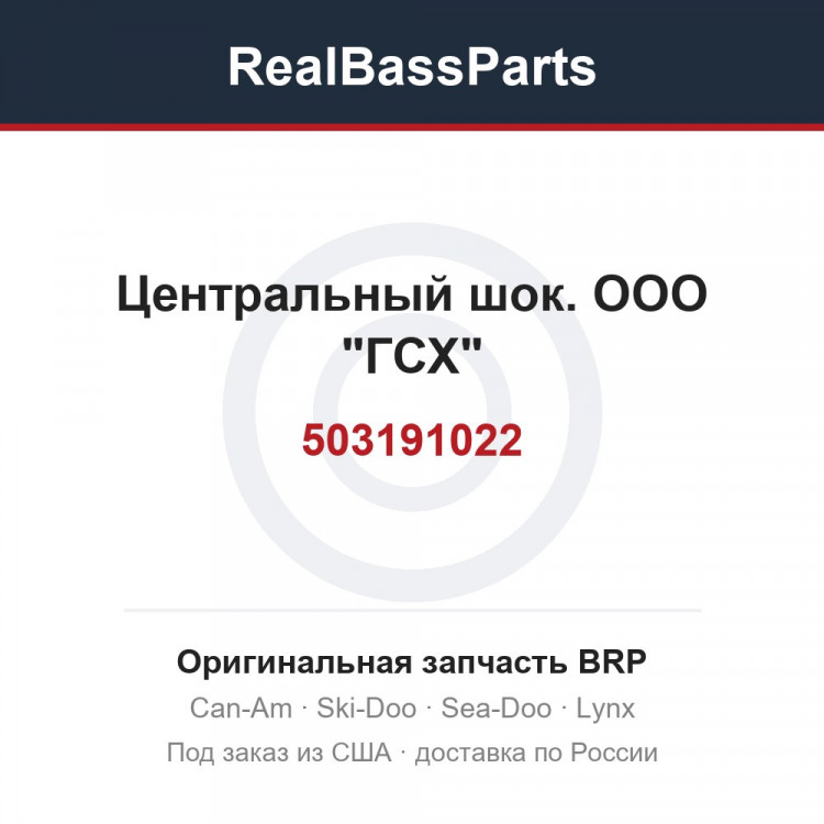 503191022 Центральный шок. ООО "ГСХ"