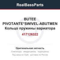 417126322 BUTEE PIVOTANTE*SWIVEL-ABUTMEN  Кольцо пружины вариатора