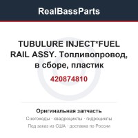 420874810 TUBULURE INJECT*FUEL RAIL ASSY.  Топливопровод, в сборе, пластик