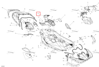 Cosmetic модель цвет красный Sea-Doo Spark (2016) (291004329)