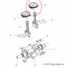2204637 Поршень в сборе для квадроциклов Polaris RZR 900 2011-2014" 2204508