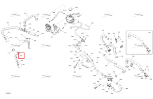 Шланг Ski-Doo 509001358