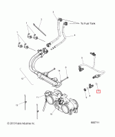 Кольцо форсунки Polaris O-RING 1500198