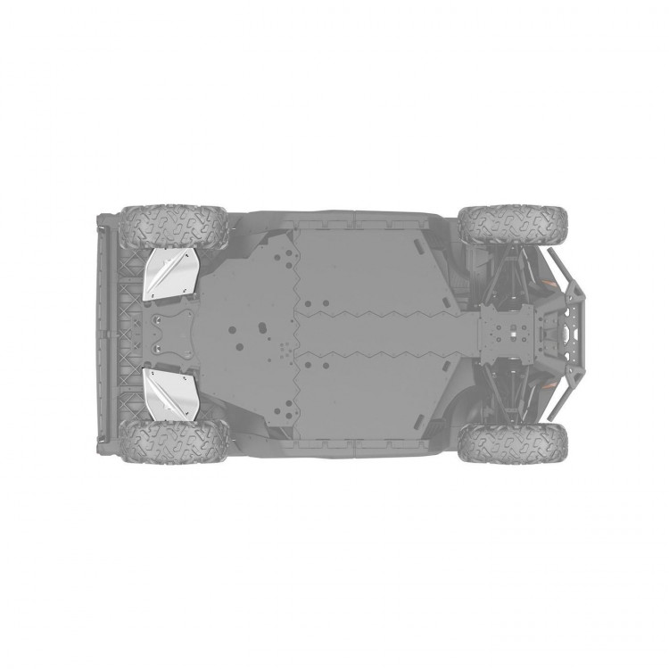715004388 Защита задних рычагов Can-Am Defender
