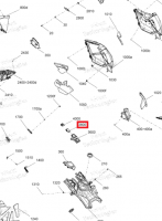 Крышка Ski-Doo SUPPORT CONSOLE CAP 517305148