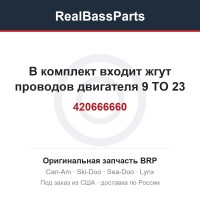 420666660 В комплект входит жгут проводов двигателя 9 TO 23
