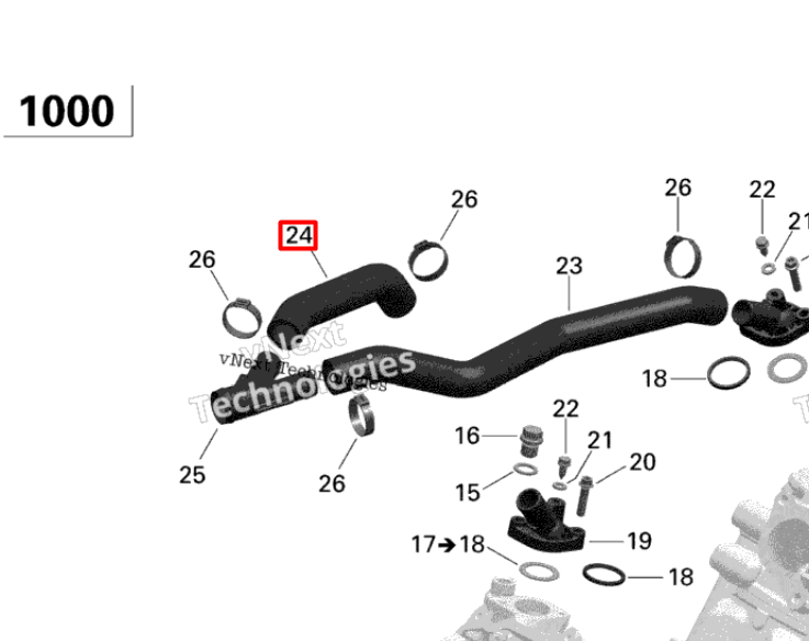 420822697 Патрубок Can-Am