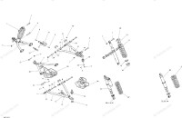 706202374 Красный весенний двигатель 850 PACKAGE STD