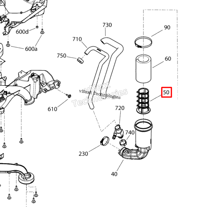 508000868 Сетка Ski-Doo