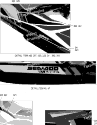 219903575 Наклейка Sea-Doo