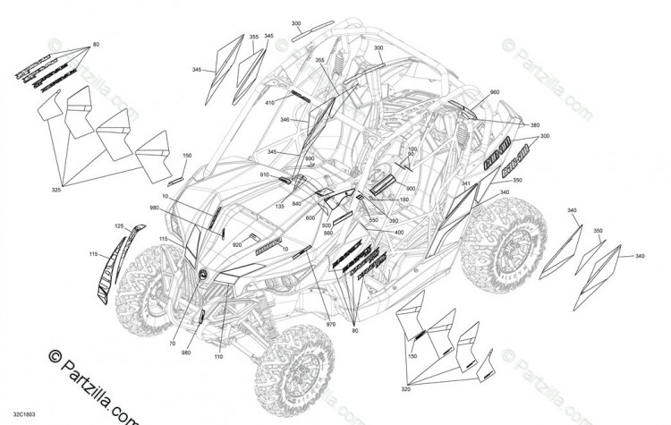 704906656 Задняя шир. этикетка левая