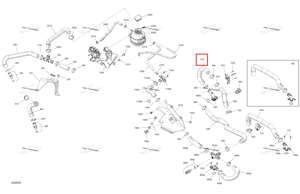 Шланг Ski-Doo 509001434