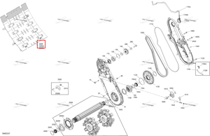 Гусеница 15 × 137 × 1,5 b Ski-Doo 504154387