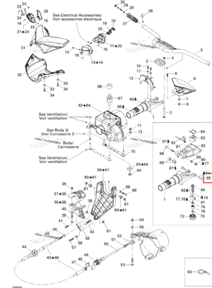 THREADED PIVOT Sea-Doo 277000763