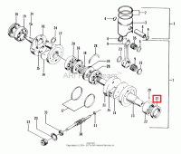 0930-051 Сальник коленвала Arctic Cat LH,M40 3003-759