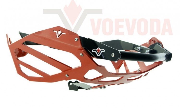 Бампер передний усиленный ADVENTURE BRP SKI-DOO Summit, Freeride, LYNX Boondocker, 49 Ranger (Платформа Rev Gen4, Radien 2017-*) 502007460