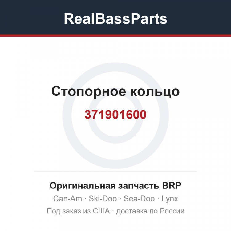 371901600 Стопорное кольцо