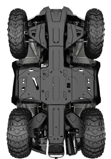 715002927 HMWPE Underbelly Plates (plastic) Защита пластиковая центральная G2 MAX