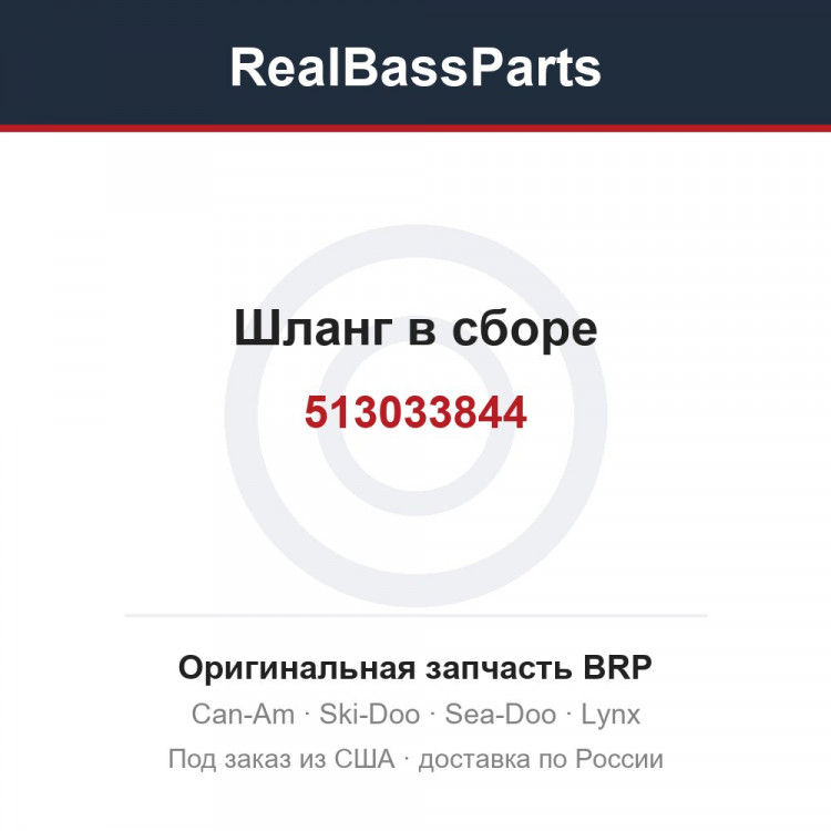513033844 Шланг в сборе