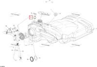 Втулка резиновая Ski-Doo Expedition TUV 600 H.O. SDI REV-XU (2009) (513033189)