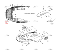FOIL TAPE Polaris Widetrak LX (2006) (5810345)