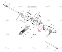 Рычаг R PIVOT чёрный Polaris Widetrak LX (2006) (1540652-067)
