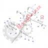 5452148-070 Ручка грипса резинка руля черная для снегоходов Polaris RMK/PRO RMK/AXYS PRO RMK 5452148-070