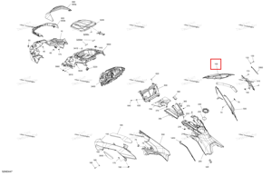 Правый передний капот Ski-Doo 517308954