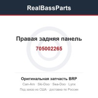 705002265 Правая задняя панель