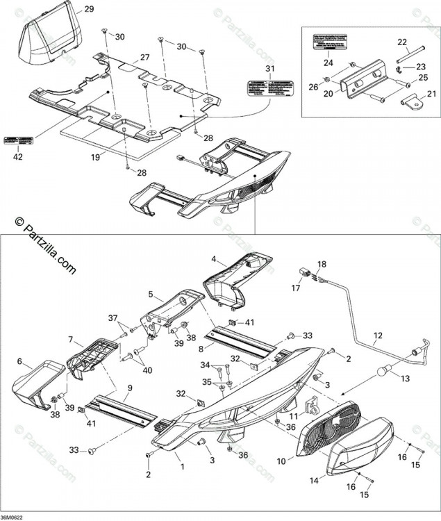 516003037 Предупреждающая наклейка-безопасность-английская