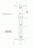 Корпус держателя пружины RMK RETAINER,SPRING,BODY,THREADED 1500063