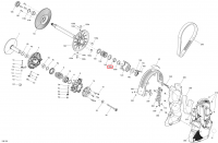 417127318 Втулка вариатора снегохода Ski-Doo 417127000 