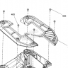 508001138 Сетка впуска левая G5 Ski-Doo