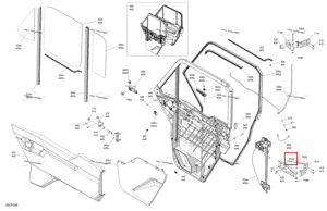Дверь петля Can-Am 705801858