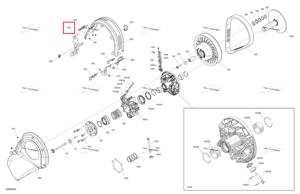 Передний опора Ski-Doo 417300629