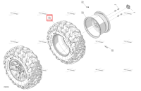 Шина 28 X11 R14 Can-Am Commander MAX 1000R EFI XT (2024) (705503181)