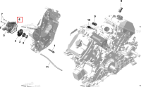 Прокладка Included дюйм двигатель комплект прокладок Can-Am Outlander 4x4 XT 1000R (2025) (420651245)